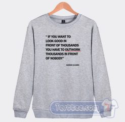 Cheap Damian Lilliard Quotes Of The Day Sweatshirt