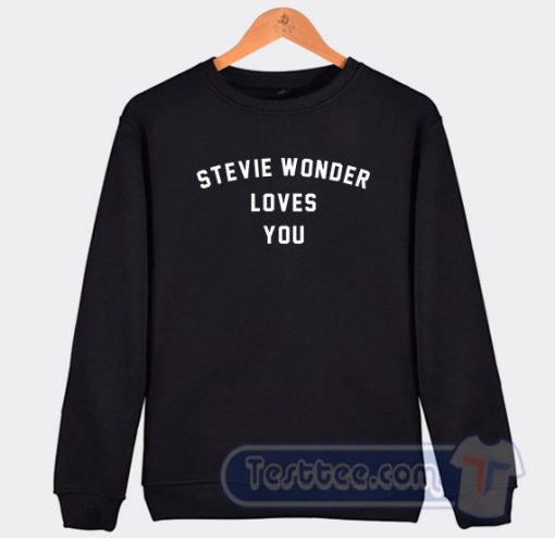 Cheap Diahann Carroll Stevie Wonder Loves You Sweatshirt