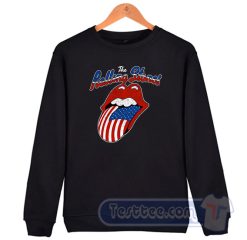 Cheap Harry Styles Rolling Stones American Flag Sweatshirt
