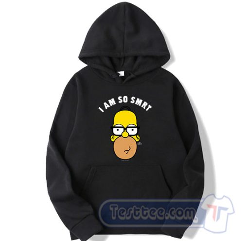 Cheap Homer Simpsons I Am So Smrt Hoodie