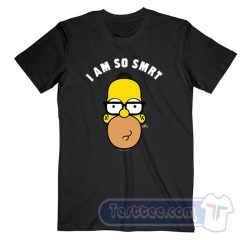 Cheap Homer Simpsons I Am So Smrt Tees