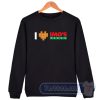 Cheap I Love Imo's Pizza Sweatshirt