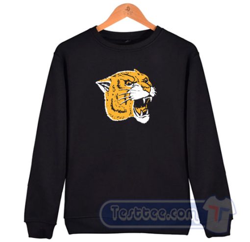 Cheap Johnny Lawrence Cobra Kai Angry Tiger Bite Sweatshirt