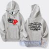Cheap Kissing Help Ease My Anxiety Hoodie