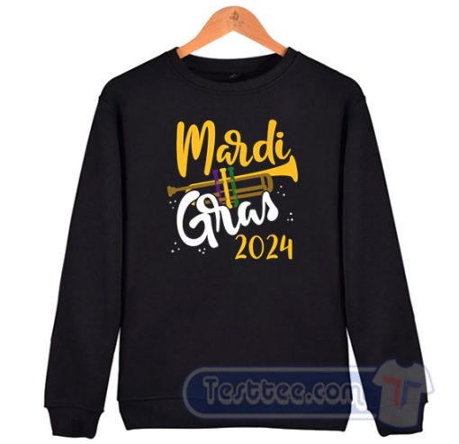 Cheap Mardi Gras 2024 New Orleans Parade Sweatshirt