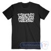 Cheap Marilyn Manson Classic Logo line Tees