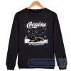 Cheap Snow Black Cat Cocaine Everywhere Sweatshirt