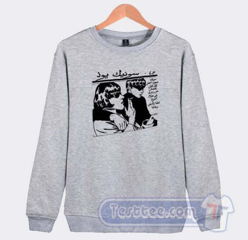 Cheap Sonic Youth Goo Arabic Sweatshirt