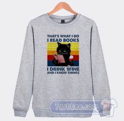 Cheap That's What I Do I Read Books I Drink Coffee Sweatshirt