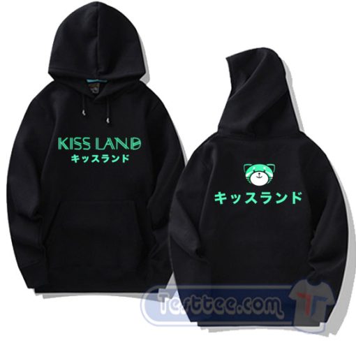 Cheap The Weeknd Kiss Land Japanese Hoodie