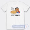 Cheap Yeah I'm Into Fitness Fitness Whole Pizza In My Mouth Tees
