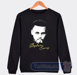 Cheap Brandin Podziemski Stephen Curry Face Sweatshirt
