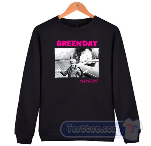Cheap Green Day Saviors Sweatshirt