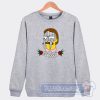 Cheap MF Doom Simpsons Ned Flanders NF Doom Sweatshirt