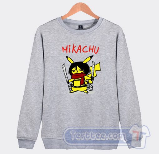 Cheap Mikachu Pikachu Samurai Sweatshirt