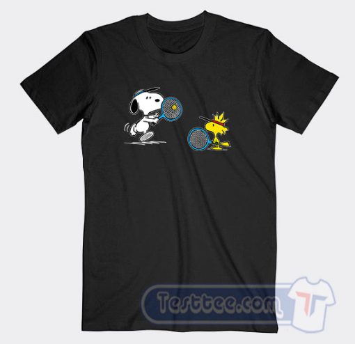 Cheap Snoopy and Woodstock Tennis Tees