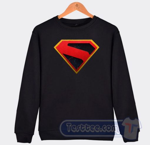 Cheap Superman Legacy Logo Sweatshirt