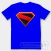 Cheap Superman Legacy Logo Tees