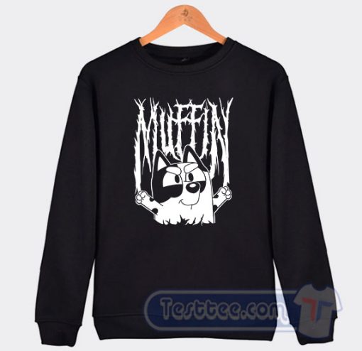 Cheap Bluey Muffin Metal Sweatshirt