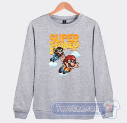 Cheap Cheech and Chong Super Stoned Sweatshirt