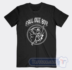 Cheap Fall Out Boy Flying Grim Reaper Tees