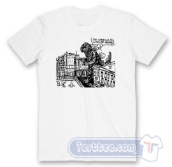 Cheap For Godzilla All Cities Are Walkable Tees