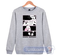 Cheap Foureyes X Based Kawaii Anime Sweatshirt