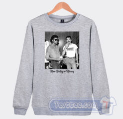 Cheap Michael Jackson And Freddie Mercury Sweatshirt