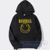 Cheap Nirvana Baseball Hoodie