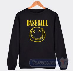 Cheap Nirvana Baseball Sweatshirt