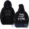 Cheap The Kid LAROI The First Time Band Aid Hoodie