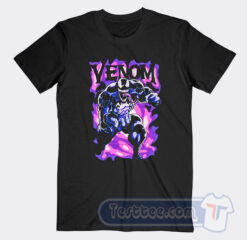 Cheap Venom Marvel Purple Smoke Tees