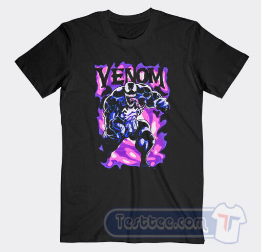 Cheap Venom Marvel Purple Smoke Tees