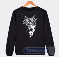 Cheap Black Metal Johnny Cash Sweatshirt