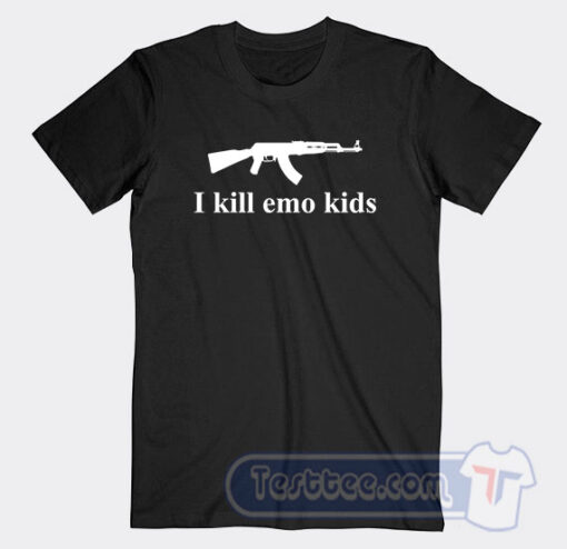 Cheap I Kill Emo Kids Tees