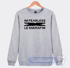Cheap Le Sserafim Im Fearless Sweatshirt