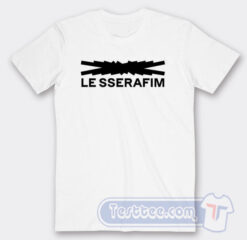 Cheap Le Sserafim Logo Tees