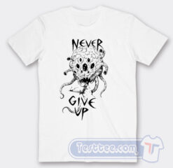 Cheap Never Give Up Octopus Monster Tees