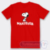 Cheap Peanuts Snoopy Whatever Tees