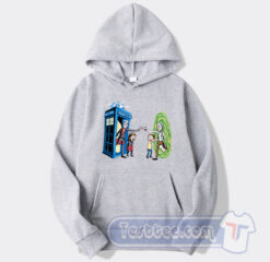 Cheap Rick And Morty Doctor Who Hoodie