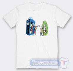 Cheap Rick And Morty Doctor Who Tees