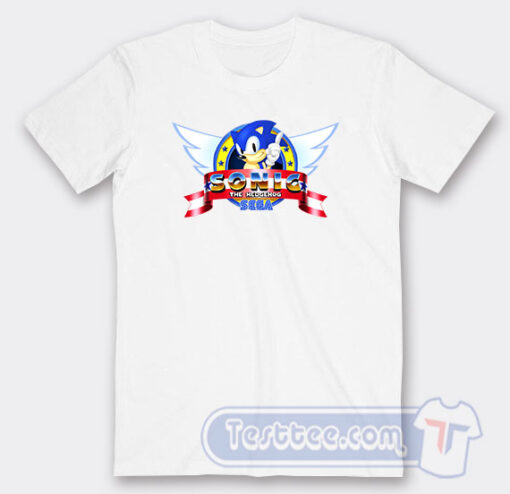 Cheap Sonic Old Title Game Tees