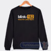 Cheap Blink 182 Music For Lonely Nights Sweatshirt