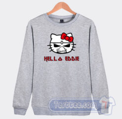 Cheap Hello Kitty Iron Maiden Heavy Metal Sweatshirt