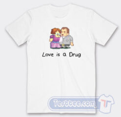 Cheap Minecraft Love Is s Drug Tees