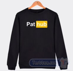 Cheap Pat Hub Porn Hub Parody Sweatshirt