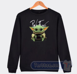 Cheap Pink Floyd Baby Yoda Sweatshirt